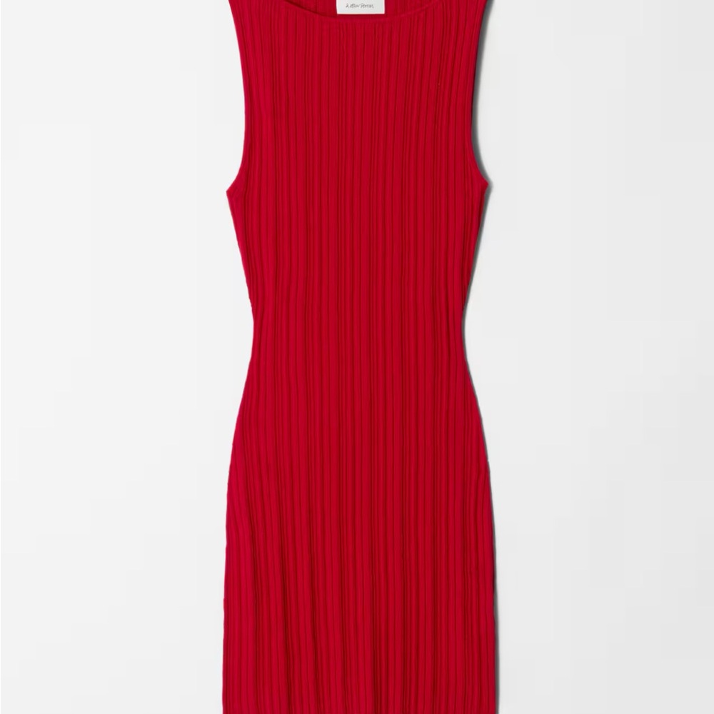 KNITTED BODYCON MINI DRESS